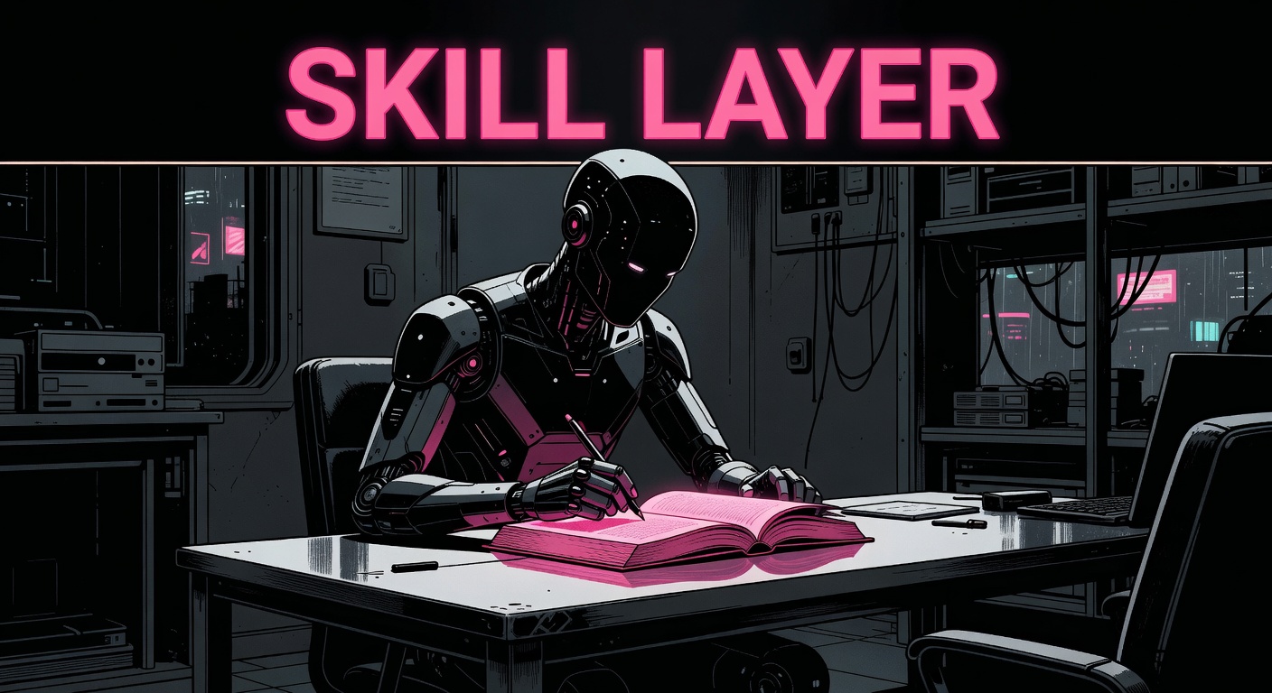 The Skill Layer: Why Agents That Rewrite Themselves Win